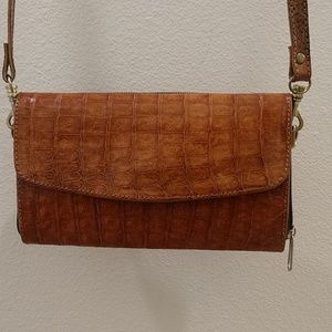 Crocodile purse